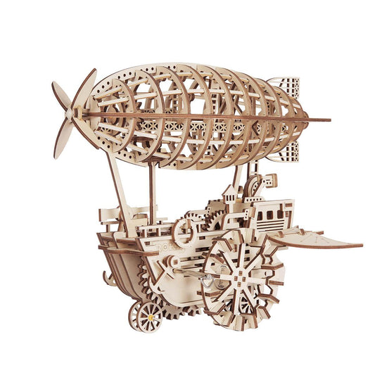 DIY Puuzzle™ | Celestial Navigator - Mechanical Steampunk Airship Model - DIY Puuzzle