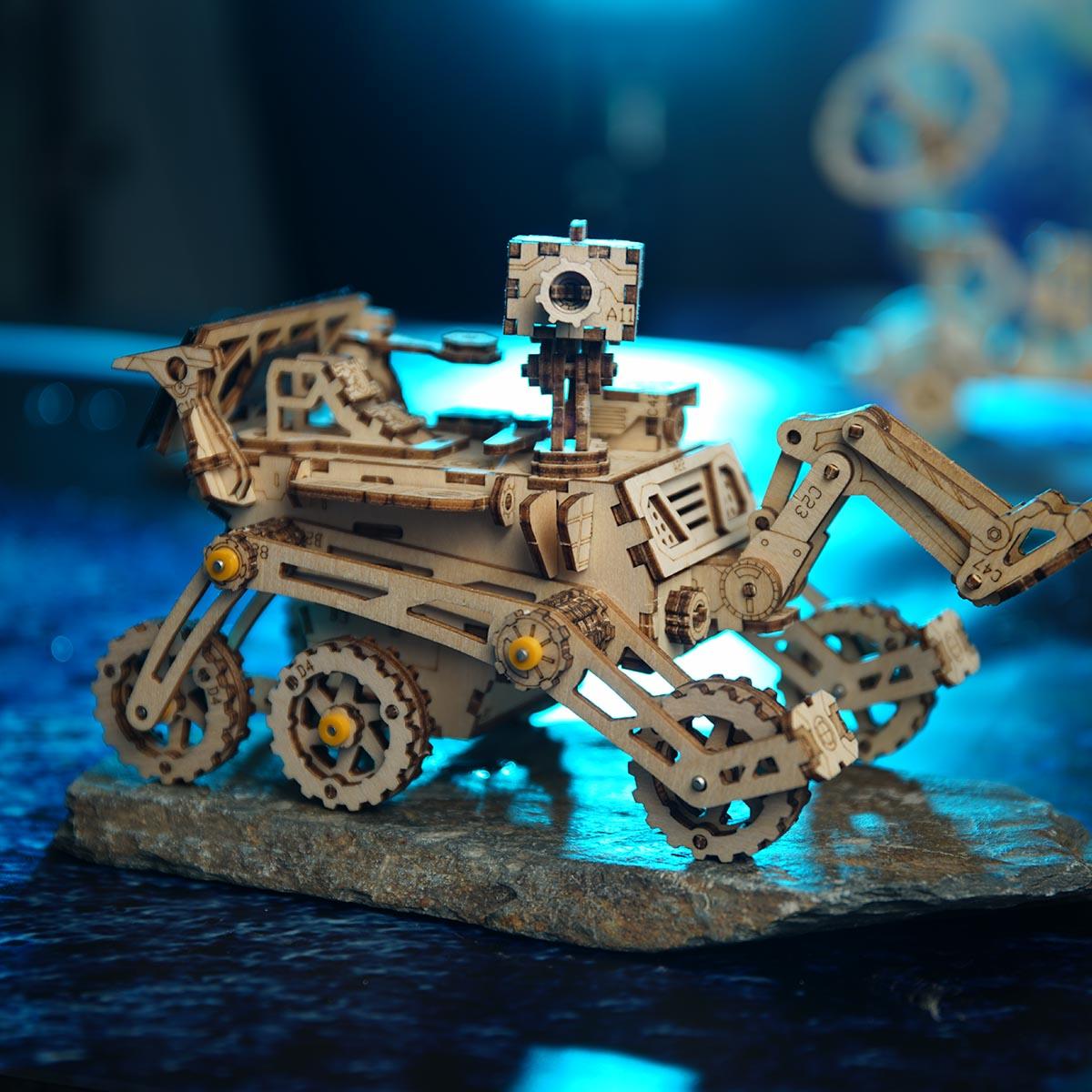 DIY Puuzzle™ | Harbinger Rover - Solar-Powered Mars Exploration Model Kit - DIY Puuzzle