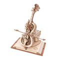 DIY Puuzzle™ | Magic Cello Mechanical Music Box 3D Wooden Puzzle - DIY Puuzzle