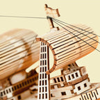 DIY Puuzzle™ | Sailling Ship 3D Wooden Puzzle Decor - DIY Puuzzle