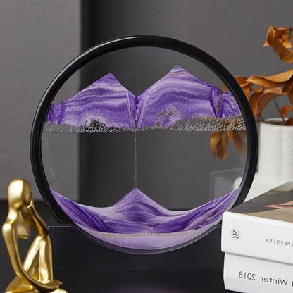 DIY Puuzzle™ | Tranquility Flow - 3D Rotating Sand Art - DIY Puuzzle