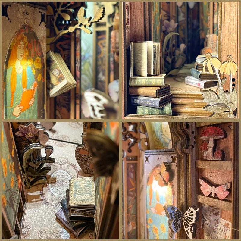 DIY Puuzzle™ | DIY Booknook Kit (Butterfly of the Unknow Lands) - DIY Puuzzle