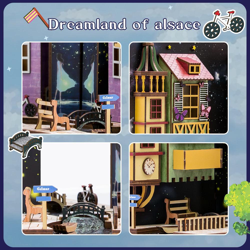 DIY Puuzzle™ | DIY Booknook Kit (Dreamland Of Alsace） - DIY Puuzzle