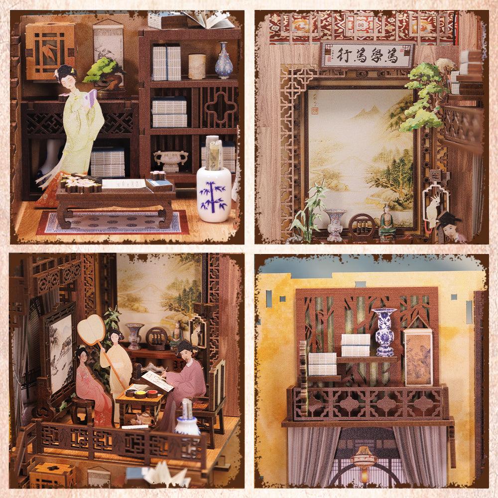 DIY Puuzzle™ | DIY Booknook Kit（Rhyme Bookstore） - DIY Puuzzle