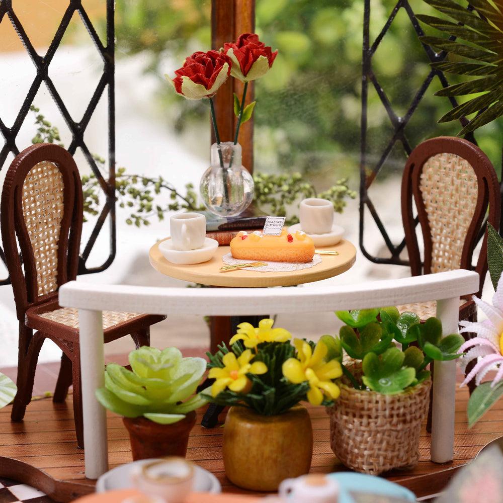 DIY Puuzzle™ | DIY Dollhouse Kit (Garden Cafe) - DIY Puuzzle