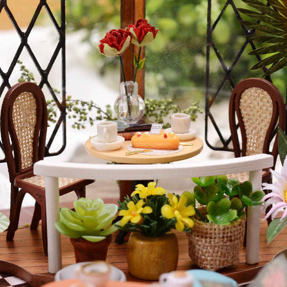 DIY Puuzzle™ | DIY Dollhouse Kit (Garden Cafe) - DIY Puuzzle