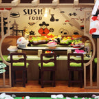 DIY Puuzzle™ | Sushi Haven Miniature Restaurant Kit - DIY Puuzzle