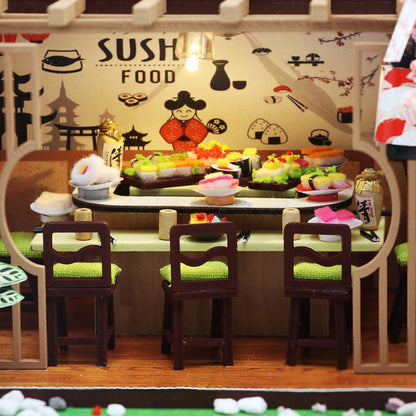 DIY Puuzzle™ | Sushi Haven Miniature Restaurant Kit - DIY Puuzzle