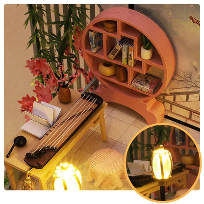 DIY Puuzzle™ | DIY Dollhouse Kit (Guqin Pavilion) - DIY Puuzzle