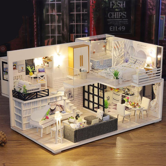 DIY Puuzzle™ | DIY Dollhouse Kit (Happy Time) - DIY Puuzzle