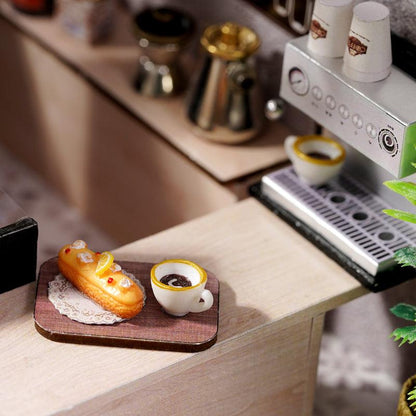 DIY Puuzzle™ | DIY Dollhouse Kit (Leisurely Coffee Shop) - DIY Puuzzle