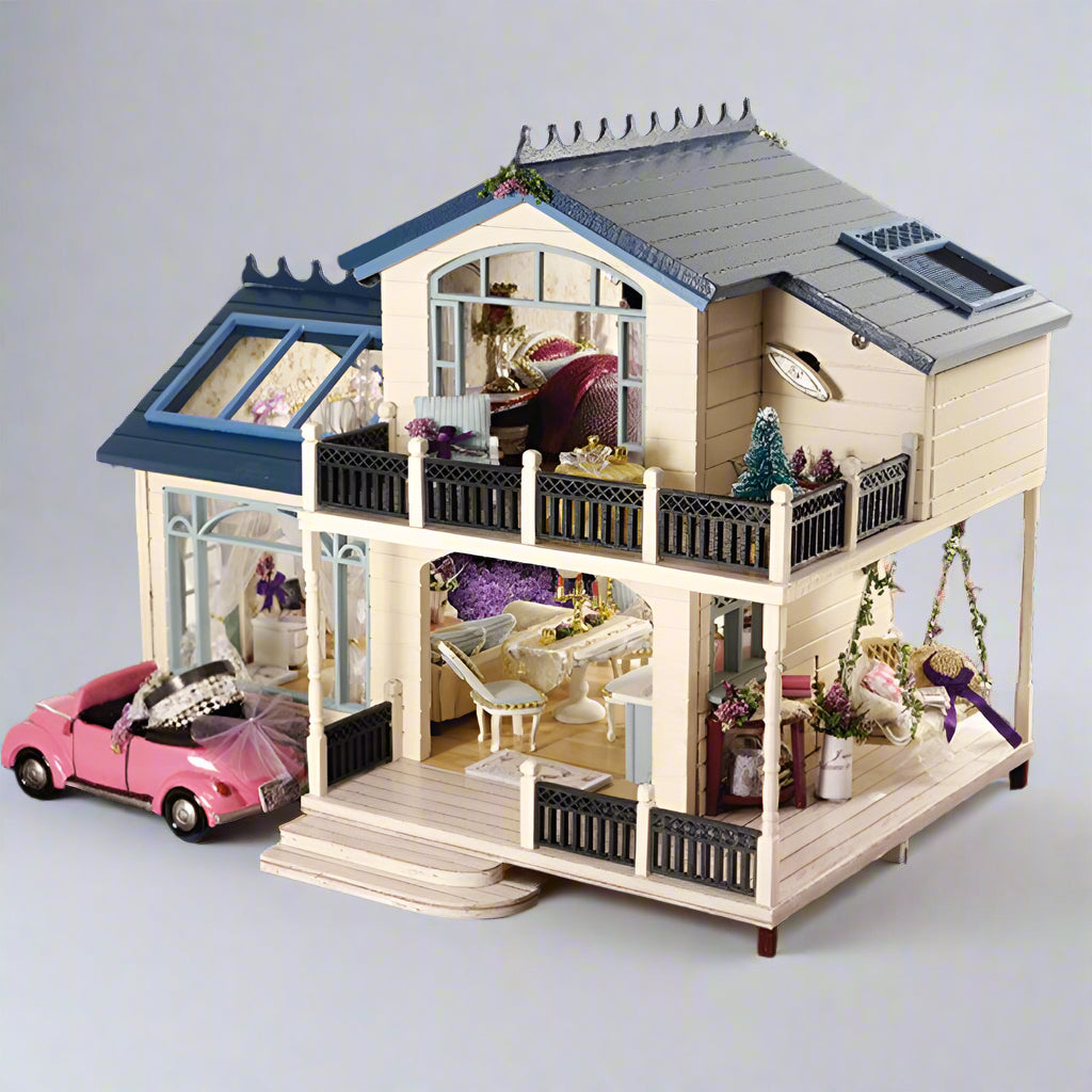 DIY Puuzzle™ | Dollhouse Kit (PROVENCE LAVENDER) - DIY Puuzzle