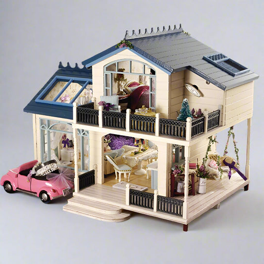 DIY Puuzzle™ | Dollhouse Kit (PROVENCE LAVENDER) - DIY Puuzzle