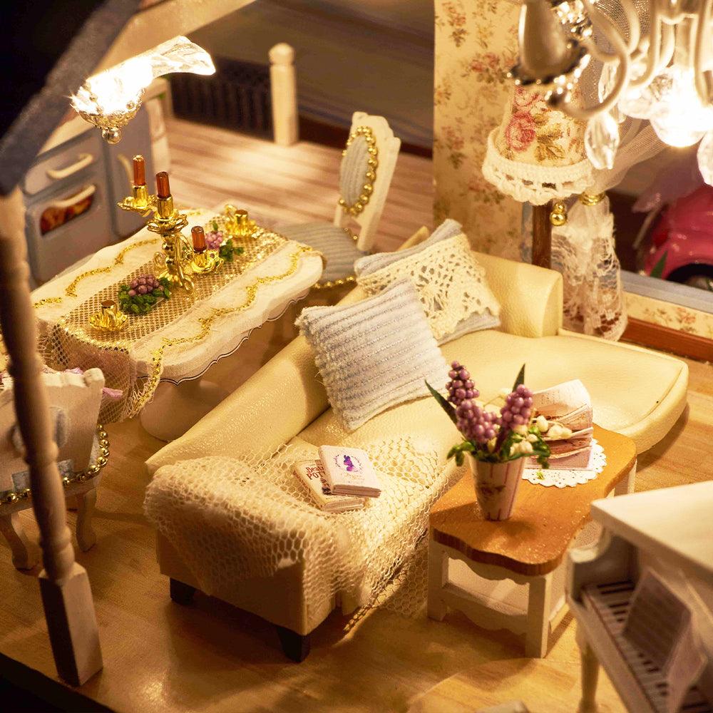 DIY Puuzzle™ | Dollhouse Kit (PROVENCE LAVENDER) - DIY Puuzzle