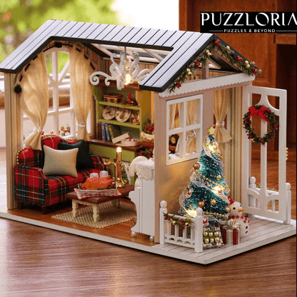 DIY Puuzzle™ | Festive Holiday Time Miniature DIY Kit - DIY Puuzzle