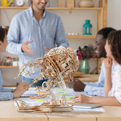 DIY Puuzzle™ | Enchanted Aurora Jellyfish Music Box 3D Wooden Puzzle - DIY Puuzzle