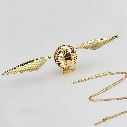 Magical Harry Potter Golden Snitch Ring Box Detachable