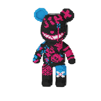 3688 piece oversized bear character DIY adult educational children's toys birthday gift model building blocks set