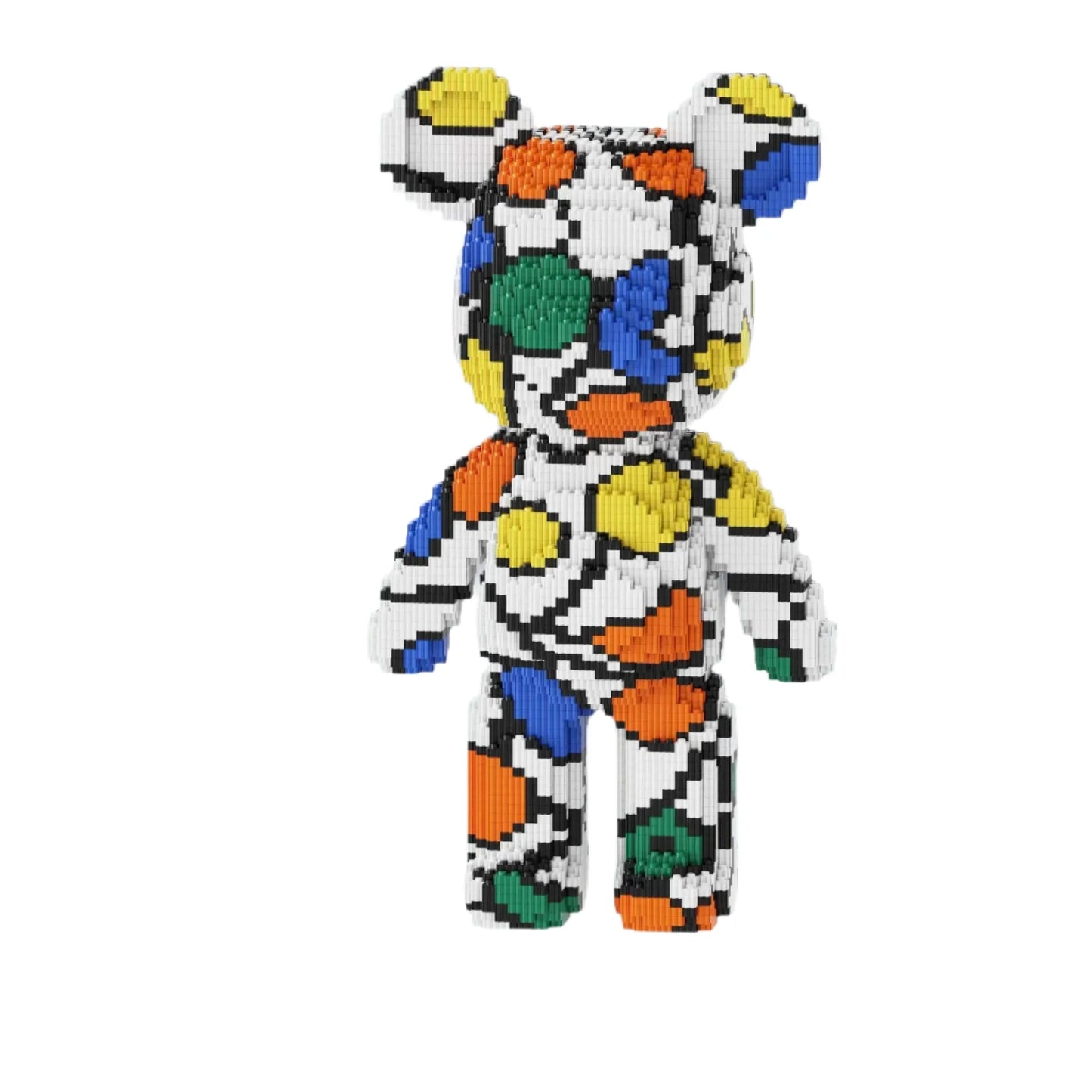 3688 piece oversized bear character DIY adult educational children's toys birthday gift model building blocks set