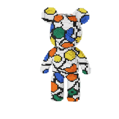 3688 piece oversized bear character DIY adult educational children's toys birthday gift model building blocks set