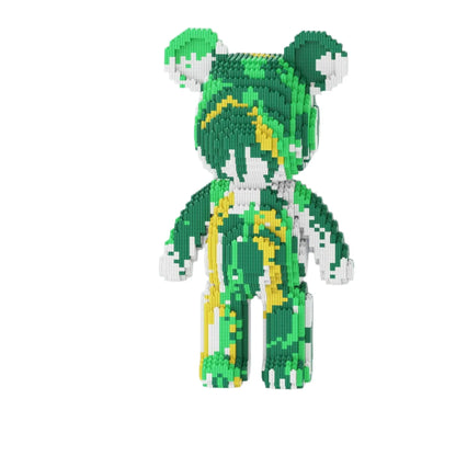 3688 piece oversized bear character DIY adult educational children's toys birthday gift model building blocks set