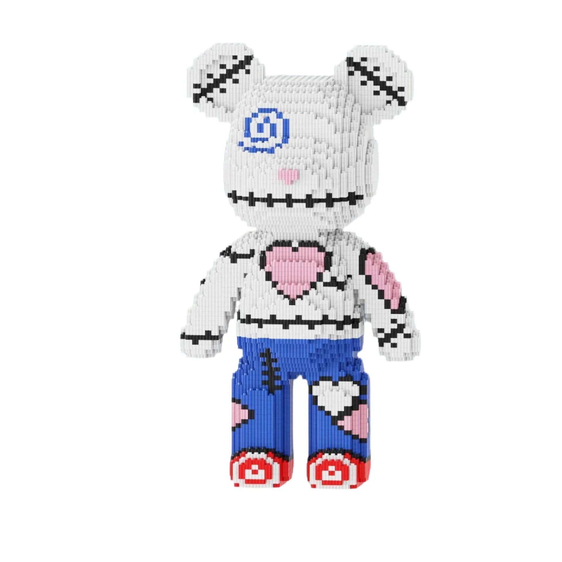 3688 piece oversized bear character DIY adult educational children's toys birthday gift model building blocks set