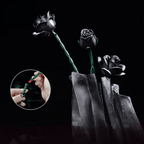 DIY Puuzzle | Eternal Black Rose Bouquet Building Blocks - DIY Puuzzle