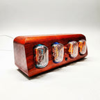 Retro Nixie Tube Digital Clock Creative Electronic Table Clock Nordic Living Room Decoration Smart Bluetooth Control