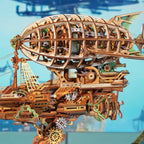 DIY Puuzzle™ | Sailing In Fog - 3D Mechanical Airship Puzzle - DIY Puuzzle