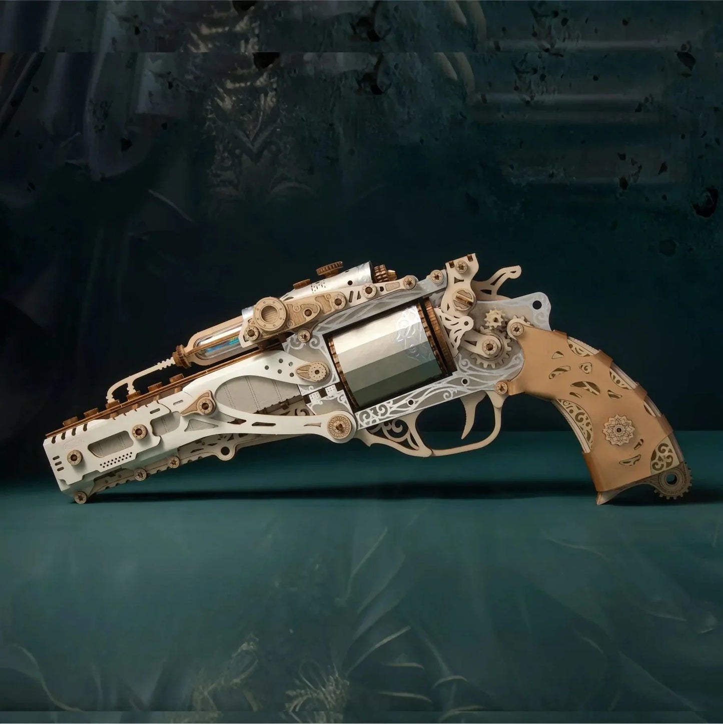 DIY Puuzzle™ | Steampunk Revolution 3D Mechanical Revolver Puzzle - DIY Puuzzle MOOD1-18580911